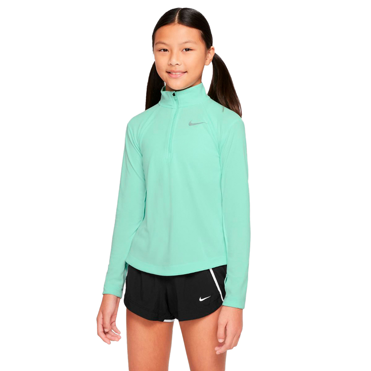 Hanorac Nike G NK DF LS TOP RUN HZ / Femei / M / Verde photo 1