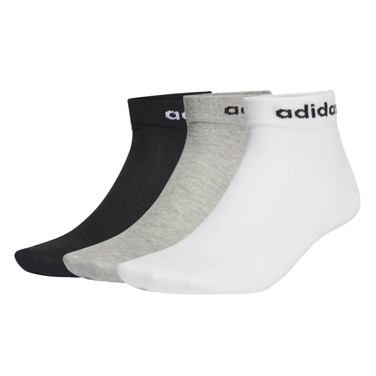 Sosete Unisex Adidas NC ANKLE 3PP S Negru photo 1 Sosete Unisex Adidas NC ANKLE 3PP S Negru photo 1