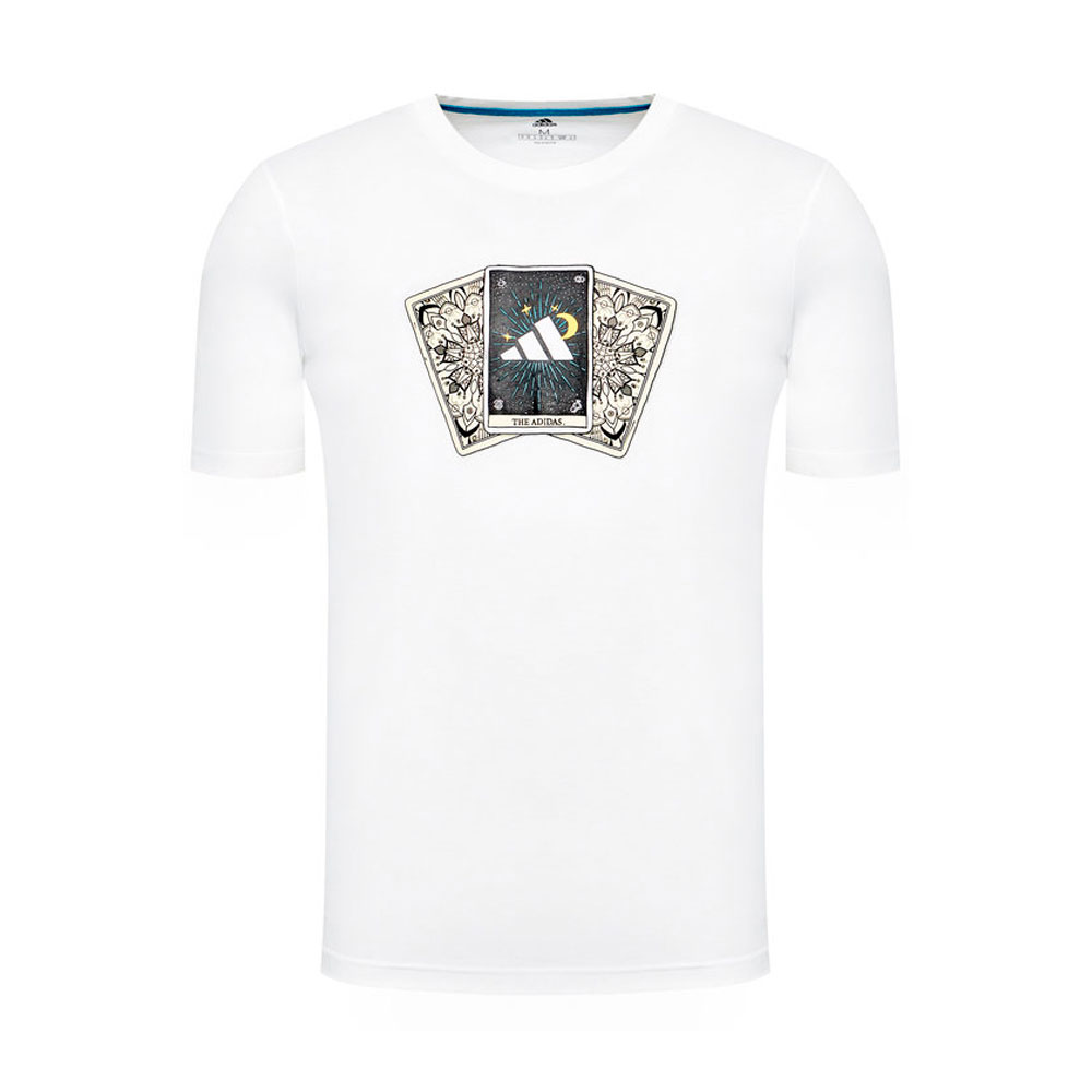 Tricou bărbătesc Adidas Tarot BOS M XS Alb photo 1