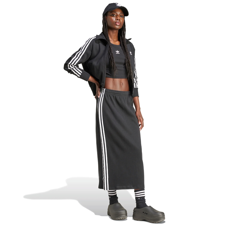 Юбка Adidas KNITTED SKIRT L Черный Женский photo 2