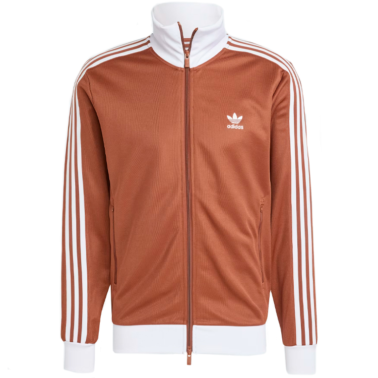 Hanorac pt bărbați Adidas CLASSIC TT S Maro photo 1