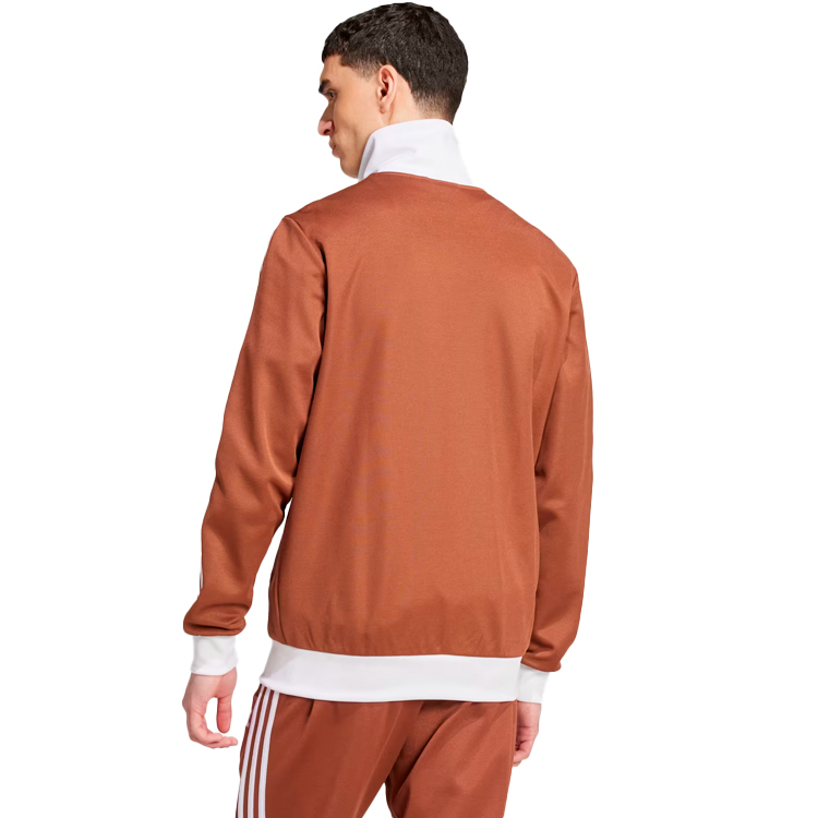 Hanorac pt bărbați Adidas CLASSIC TT S Maro photo 5