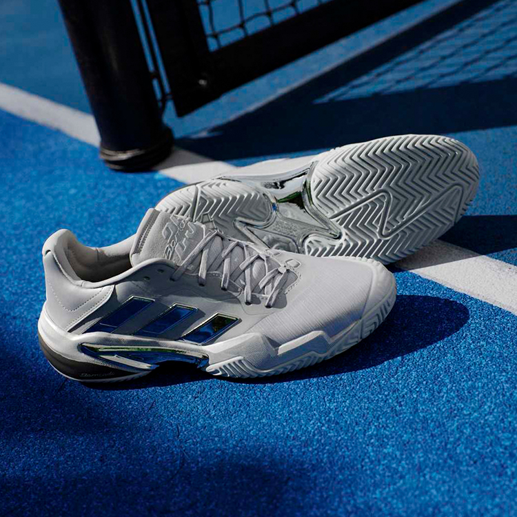 Кроссовки Adidas Barricade 13 M SE / Мужской / 41.5 / Серебристый photo 6