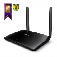 TP-LINK Archer MR400 AC1200 Dual Band Wireless 4G LTE Router, 2T2R, SimCard slot, 867Mbps 5GHz + 300Mbps 2.4GHz, 802.11ac/n/g/b, 1 WAN + 3 LAN, 3 Wifi internal / 2 LTE detachable antennas thumbnav 1