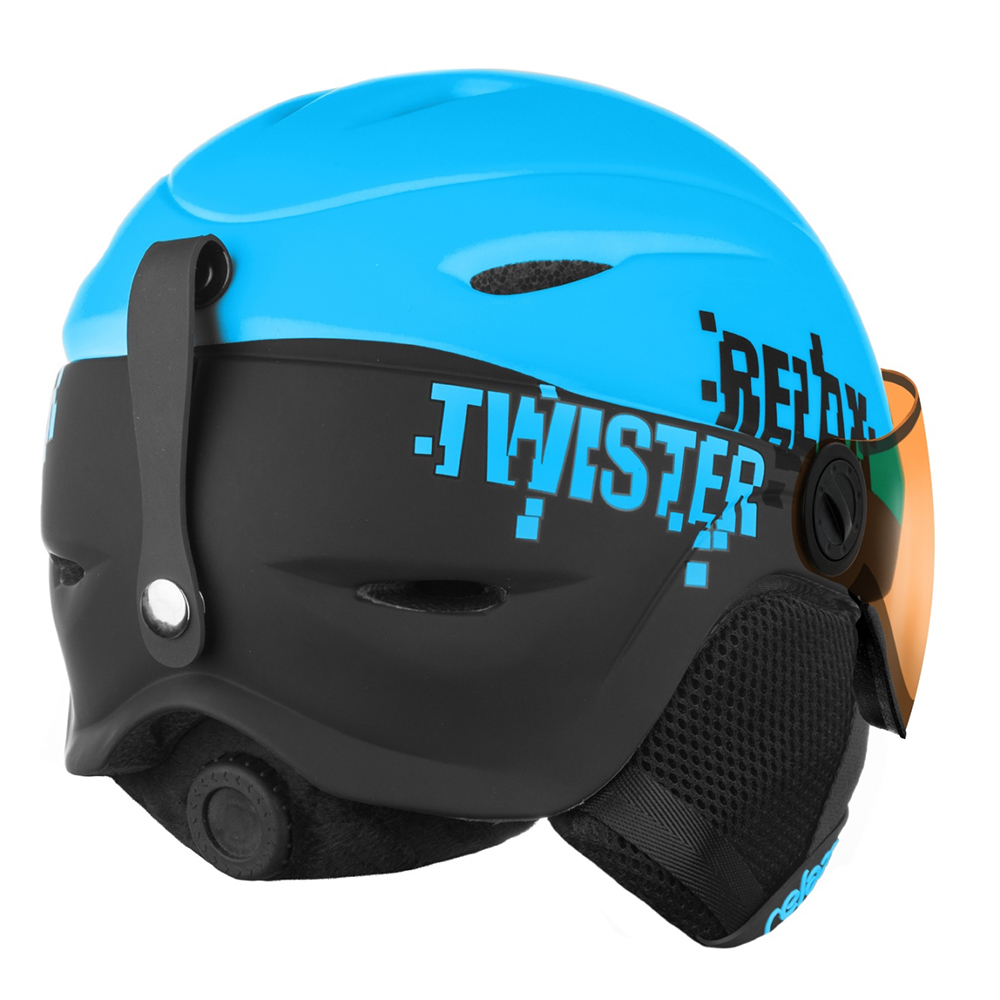 Casca de schi Relax TWISTER VISOR S Albastru Unisex photo 2