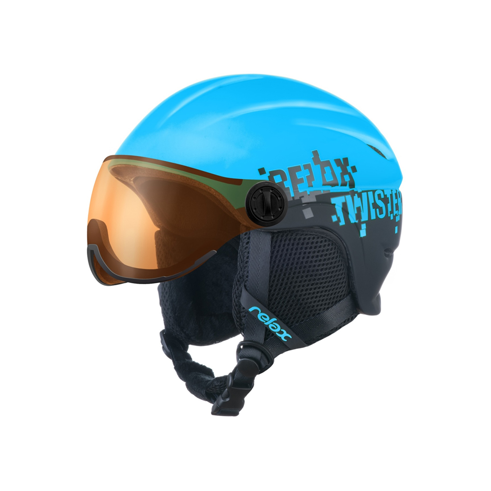 Casca de schi Relax TWISTER VISOR S Albastru Unisex photo 3