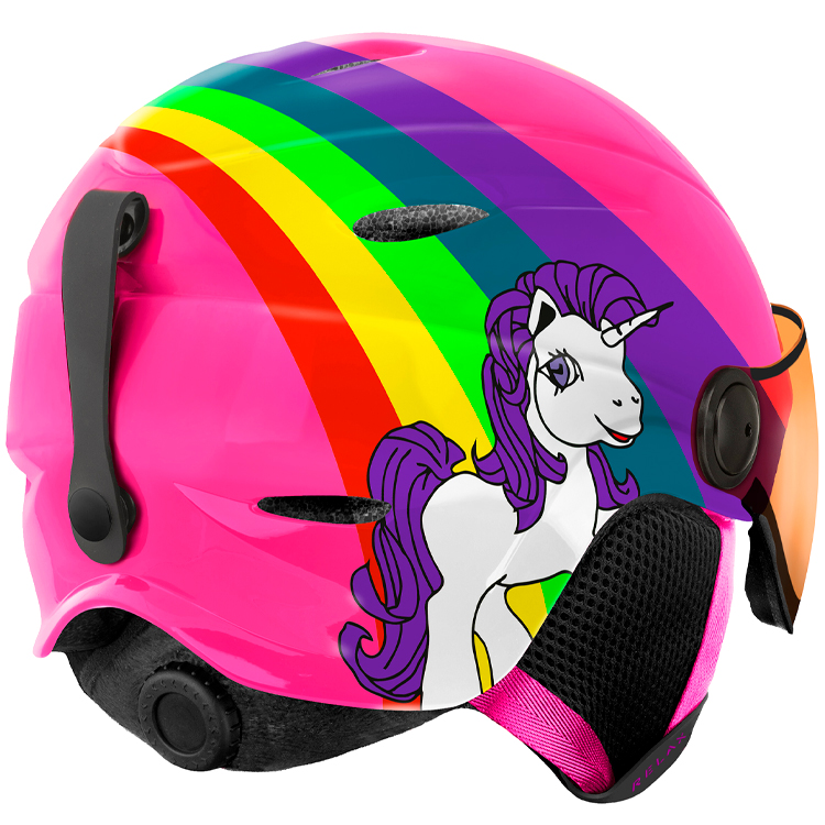 Casca de schi Relax TWISTER VISOR XS Roz Femei photo 2