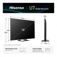 LED телевизор Hisense 75U7Q thumbnav 2