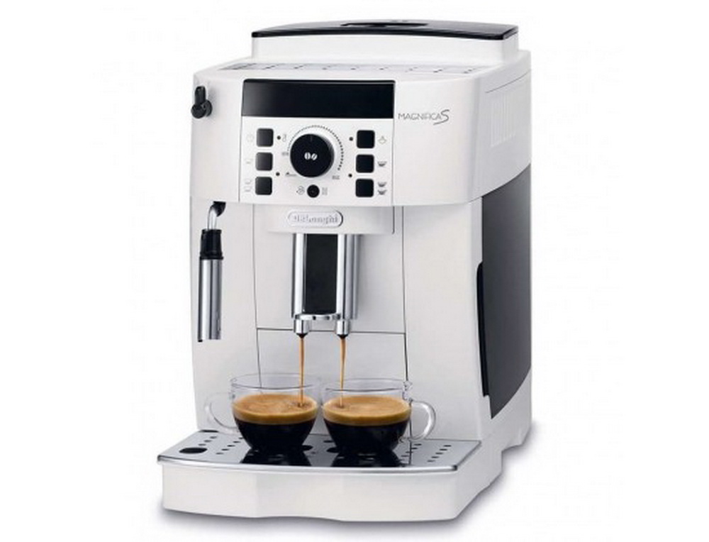 Aparat de cafea Espresso Delonghi ECAM21117W / 15 bar / Espresso photo 1 Aparat de cafea Espresso Delonghi ECAM21117W / 15 bar / Espresso photo 1