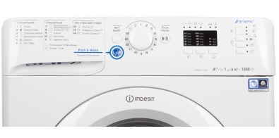 Masina de spalat Indesit XWSA610517W 6 kg / 1000 rot/min / A+ / Alb photo 3