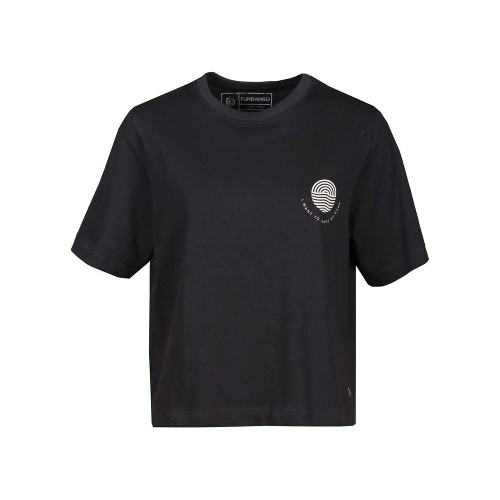 Футболка Fundango Nandelit T-shirt S Черный Женский photo 1 Футболка Fundango Nandelit T-shirt S Черный Женский photo 1