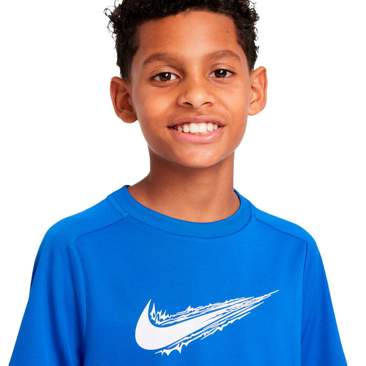 Tricou Nike B NK DF MULTI SS TOP HBR / Barbati / S / Albastru photo 3