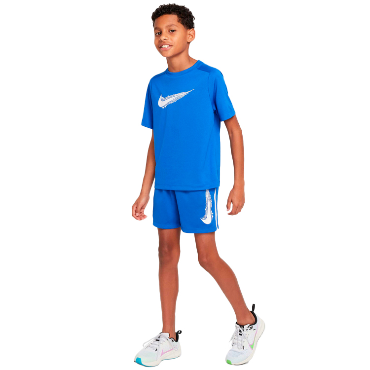 Tricou Nike B NK DF MULTI SS TOP HBR / Barbati / S / Albastru photo 5