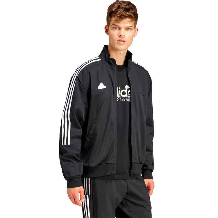 Hanorac pt bărbați Adidas M TIRO TT Q1 XS Negru photo 5