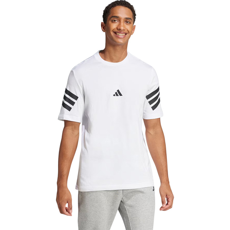 Tricou bărbătesc Adidas M FI 3S REG T XS Alb photo 1 Tricou bărbătesc Adidas M FI 3S REG T XS Alb photo 1