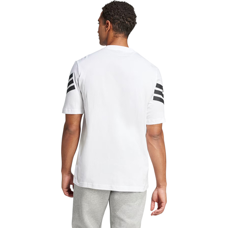 Tricou bărbătesc Adidas M FI 3S REG T XS Alb photo 3