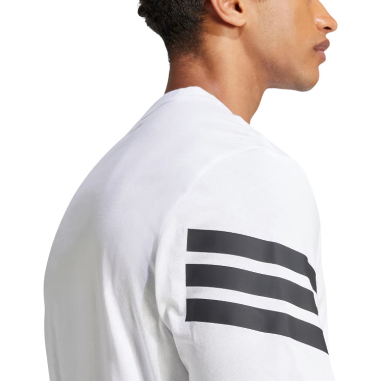 Tricou bărbătesc Adidas M FI 3S REG T XS Alb photo 4