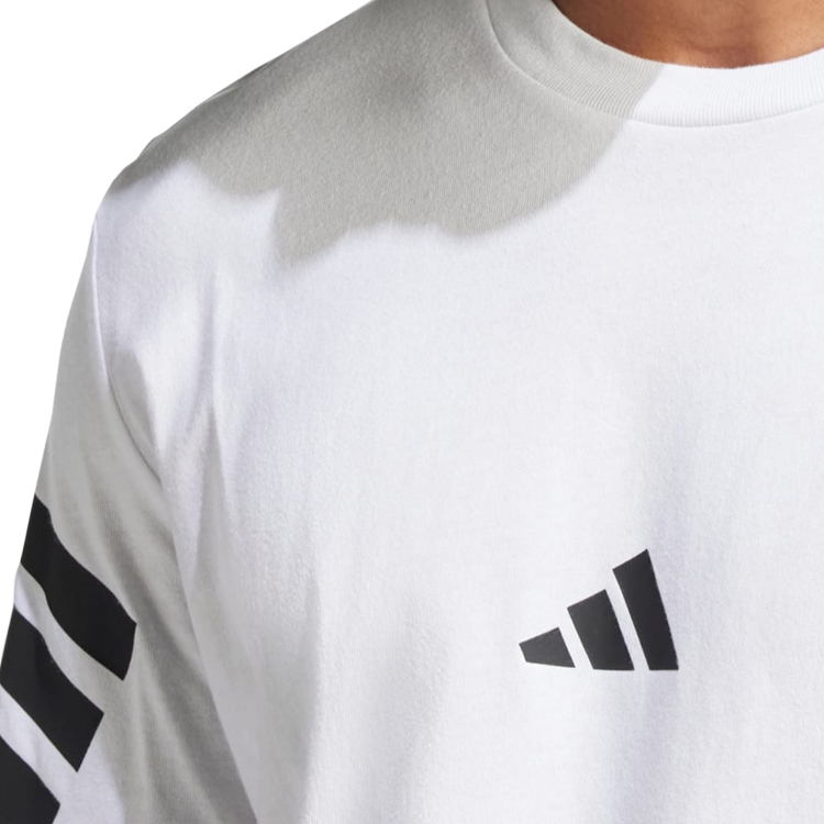 Tricou bărbătesc Adidas M FI 3S REG T XS Alb photo 5