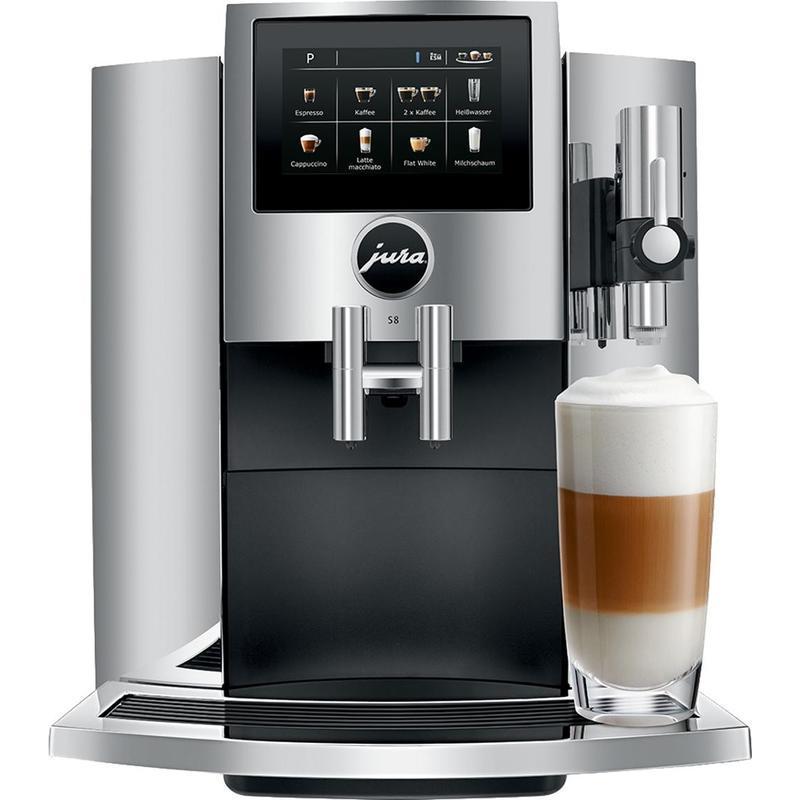 Aparat de cafea Espresso JURA S8 Chrome,15380 / 15 bar / Espresso photo 1 Aparat de cafea Espresso JURA S8 Chrome,15380 / 15 bar / Espresso photo 1