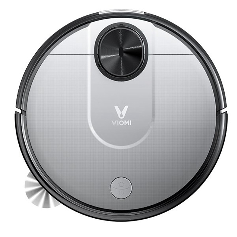 XIAOMI "Viomi Cleaning Robot" (V2 PRO) EU, Gray, Robot Vacuum, Suction 2150pa, Sweep, Mop, Remote Control, Self Charging, 2-in-1 Dust box (300ml) / Water Tank (190ml) + 550ml Water Tank, Working Time: 120m, Maximum area about 150 m2, Barrier height 2cm (M photo 1