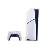 Игровая консоль Sony PlayStation 5 Digital Slim (without Disc Edition), 1TB, White; 1 x Gamepad (Dualsense) thumbnav 1