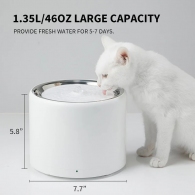 Smart Dispenser de apa potabila pentru animale de companie Petkit Eversweet  3Pro/ 1.35L thumbnav 2