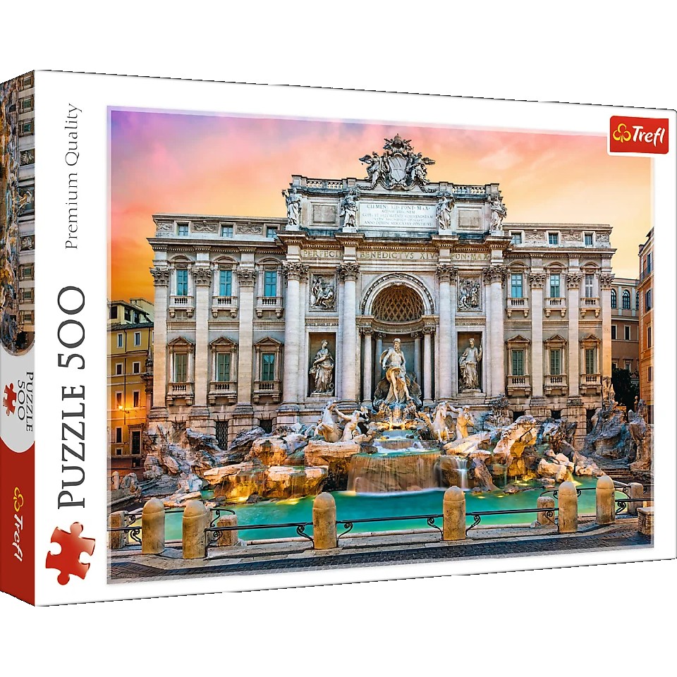 Trefl Puzzles 37292 - 500 Фонтан Треви, Рим photo 1