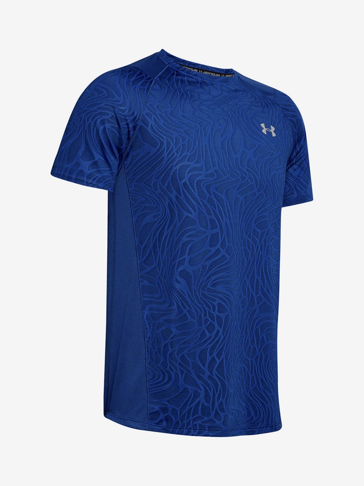 Tricou bărbătesc Under Armour UA LOGO WORDMARK TECH SS L Albastru photo 1 Tricou bărbătesc Under Armour UA LOGO WORDMARK TECH SS L Albastru photo 1