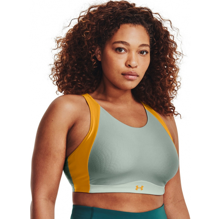 Bra sportive Under Armour UA Infinity Mid Bra SG / Femei / L / Maslin photo 4