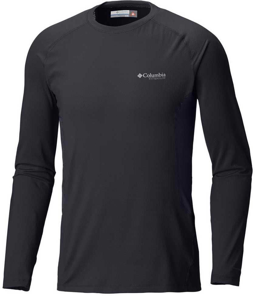 Columbia Titanium OH3D Knit Crew Top Черный Мужской photo 1 Columbia Titanium OH3D Knit Crew Top Черный Мужской photo 1