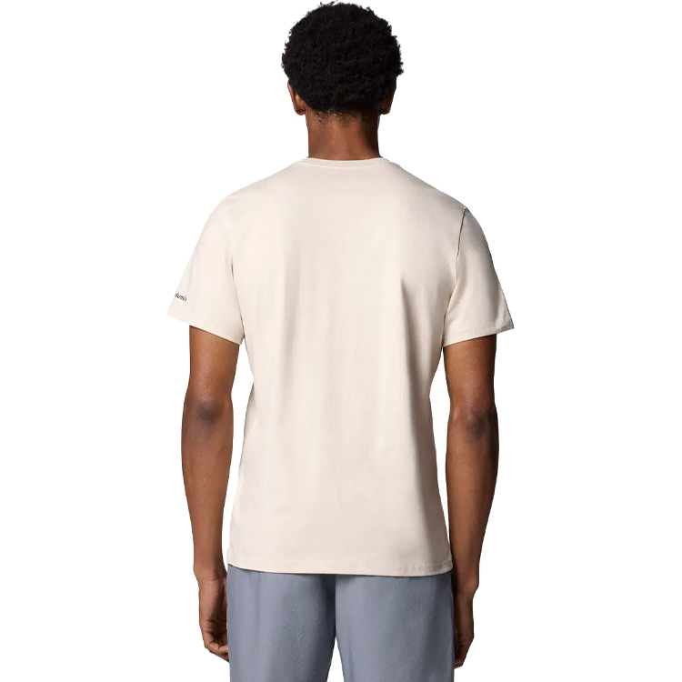 Tricou bărbătesc Columbia Path Lake Graphic Tee II S Bej photo 3