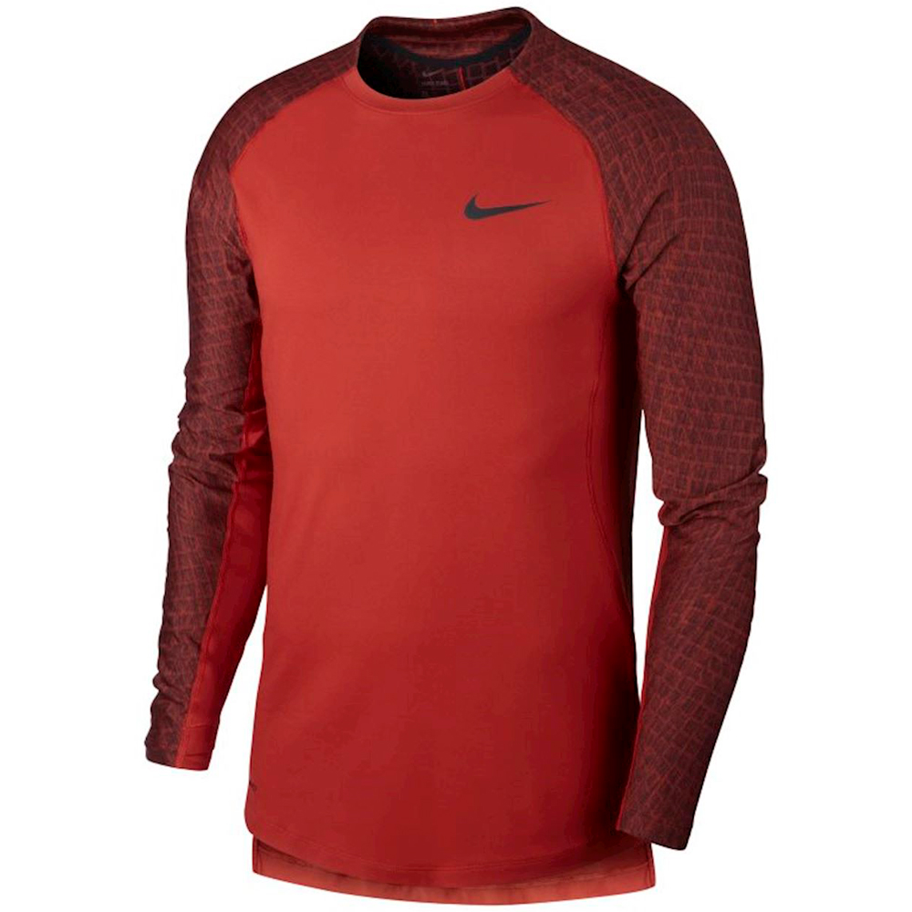 Hanorac pt bărbați Nike M NP TOP LS UTILITY THRMA L Rosu photo 1 Hanorac pt bărbați Nike M NP TOP LS UTILITY THRMA L Rosu photo 1