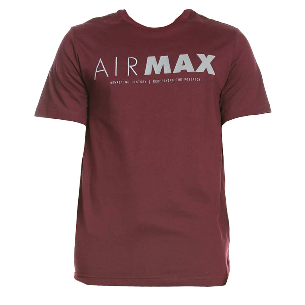Футболка мужская Nike M NSW AIR MAX GPX SS TEE L Бордовый photo 1 Футболка мужская Nike M NSW AIR MAX GPX SS TEE L Бордовый photo 1