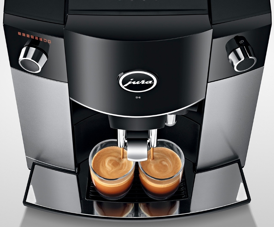 Aparat de cafea Espresso JURA D6 Platin, 15181 / 15 bar / Espresso photo 6
