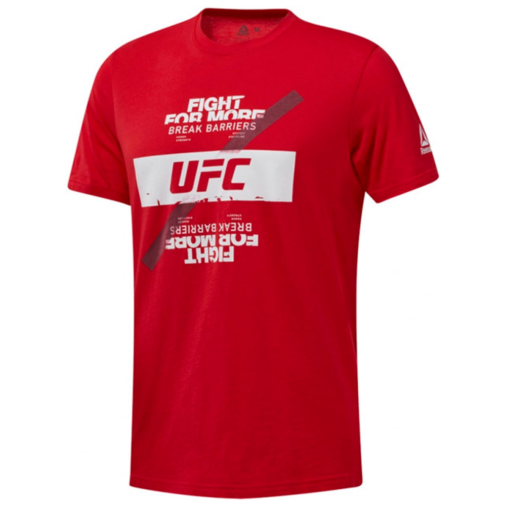 Tricou bărbătesc Reebok UFC FG FIGHT FOR YOURS T M Rosu photo 1 Tricou bărbătesc Reebok UFC FG FIGHT FOR YOURS T M Rosu photo 1
