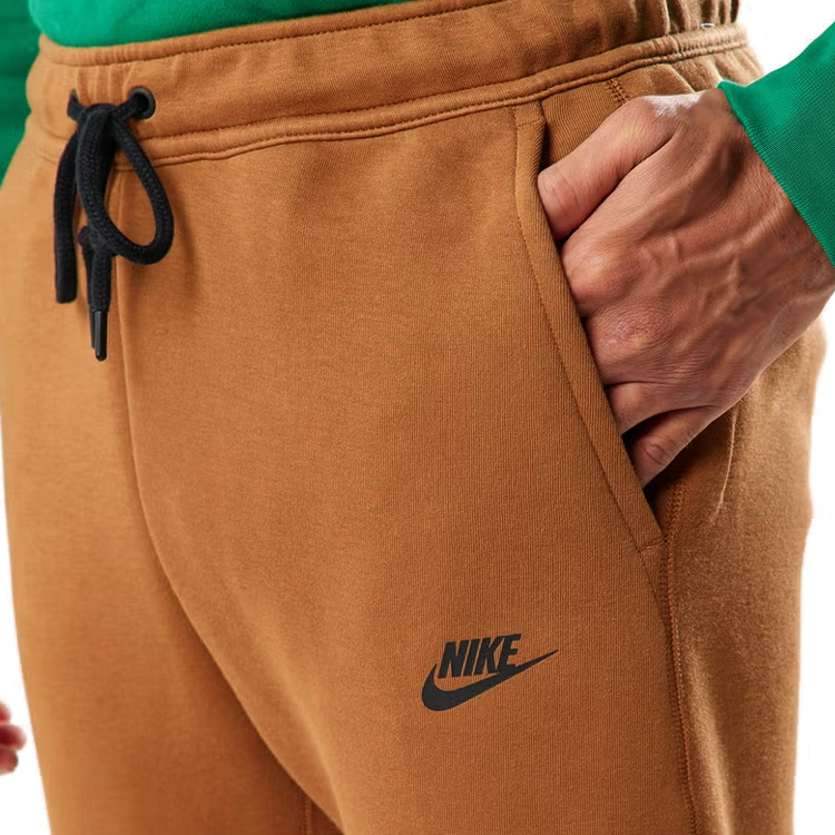 Брюки Nike M NK TCH FLC JGGR M Коричневый Мужской photo 3