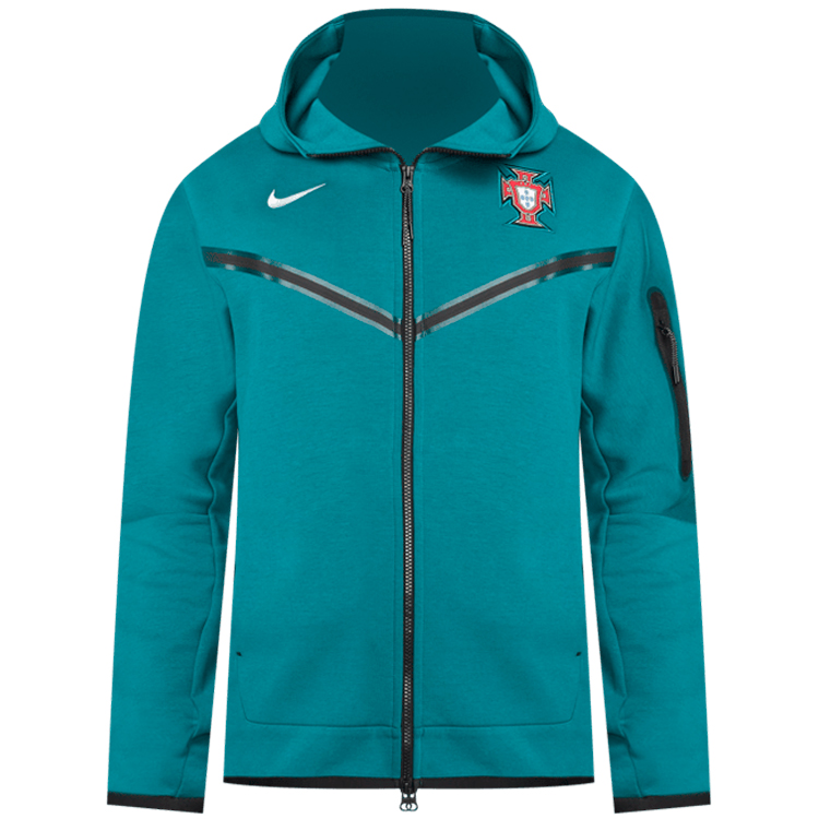 Jacheta Nike FPF M NSW TCH FLC HOODIE FZ WR L Verde Barbati photo 1