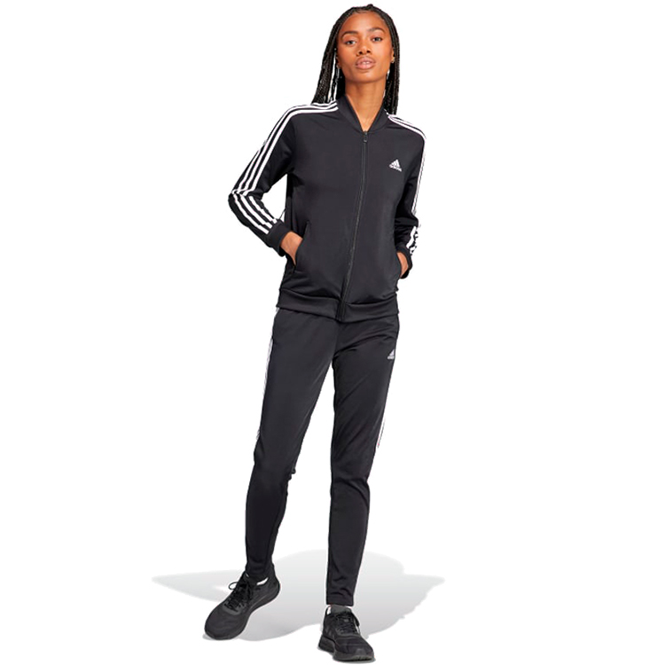 Costum sportiv Adidas W 3S TR TS / Femei / 2XS / Negru photo 3