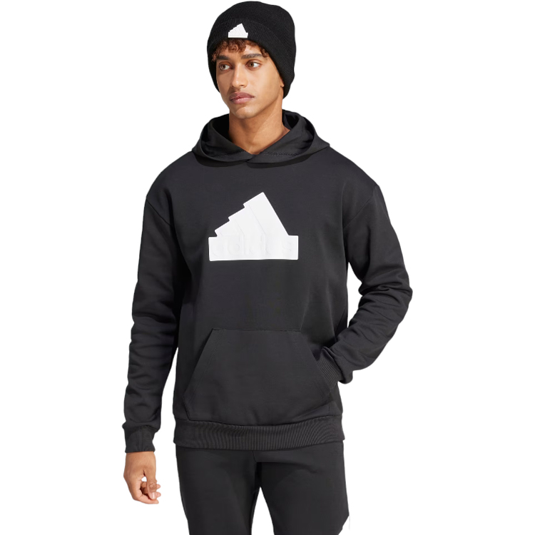Hanorac pt bărbați Adidas M FI BOS HD XS Negru photo 3