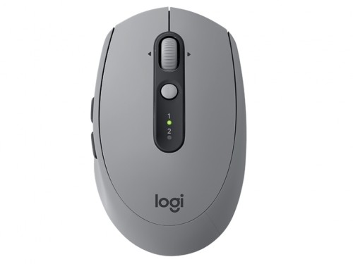 Logitech Wireless Mouse M590 Multi-Device Silen, 7 buttons, 1000 dpi, EFFORTLESS MULTI-COMPUTER WORKFLOW, Mid Grey photo 1