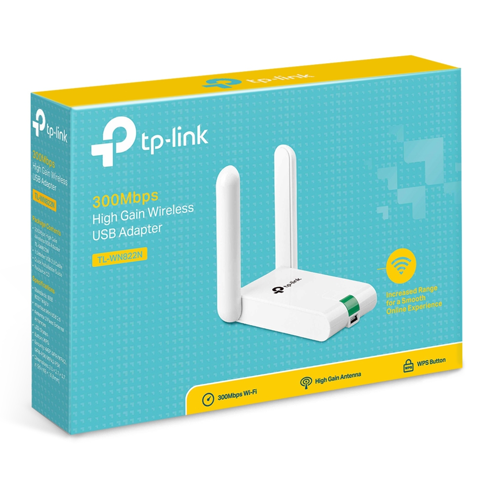 USB 2.0 / Wi-Fi Adapter / TP-LINK TL-WN822N photo 4