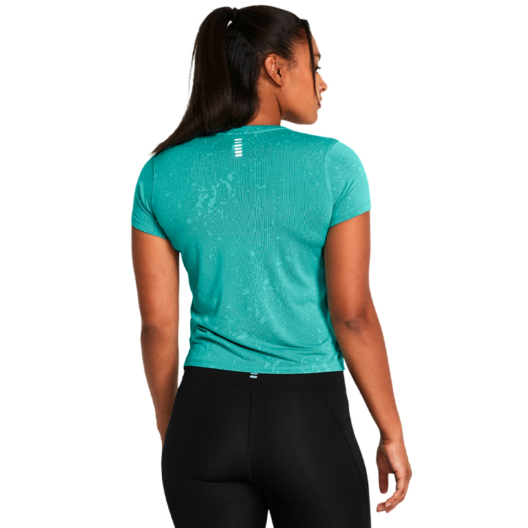 Tricou Under Armour UA LAUNCH SPLATTER SS / Femei / L / Verde photo 3