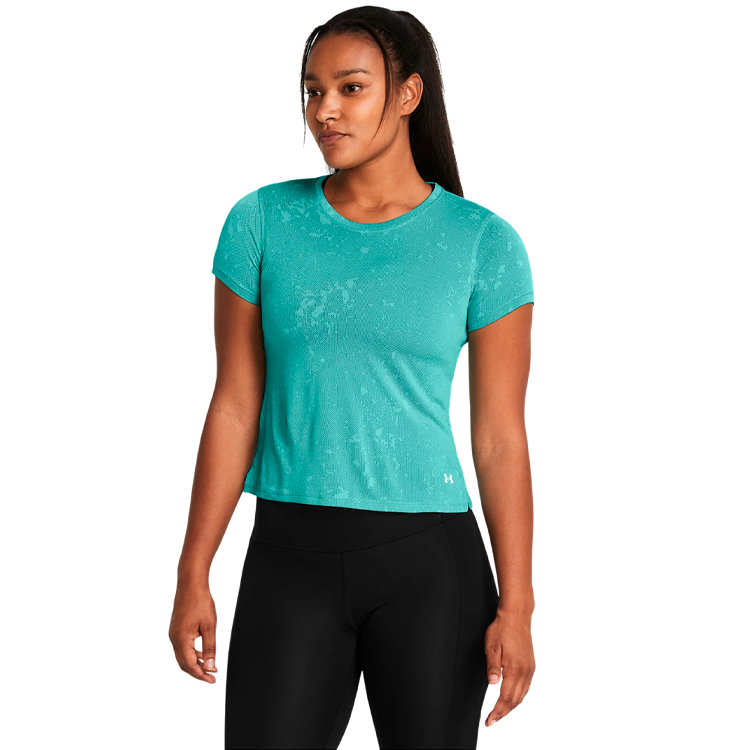 Tricou Under Armour UA LAUNCH SPLATTER SS / Femei / L / Verde photo 4