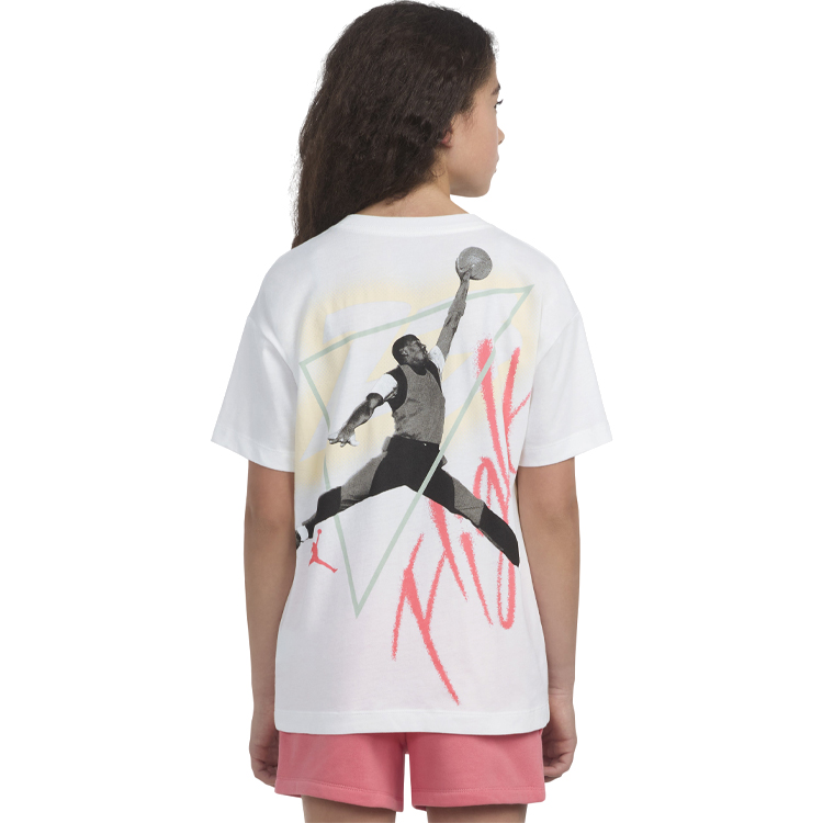 Tricou Nike JUMPMAN TAKE FLIGHT SS TEE S Alb Femei photo 3