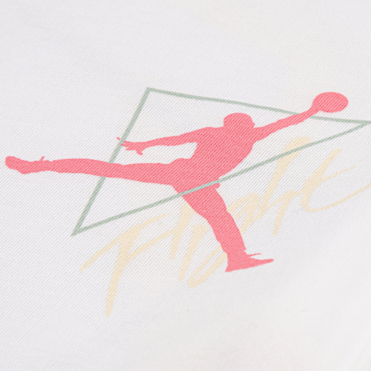 Tricou Nike JUMPMAN TAKE FLIGHT SS TEE S Alb Femei photo 5