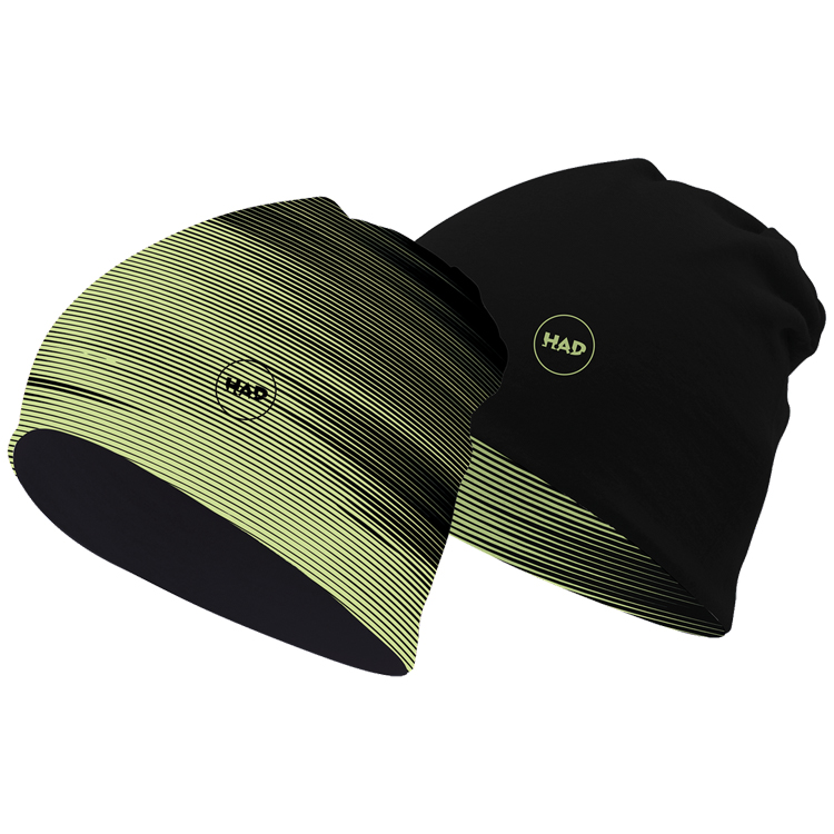 Caciula HAD Next Level Reversible Beanie One size Negru-verde photo 1 Caciula HAD Next Level Reversible Beanie One size Negru-verde photo 1