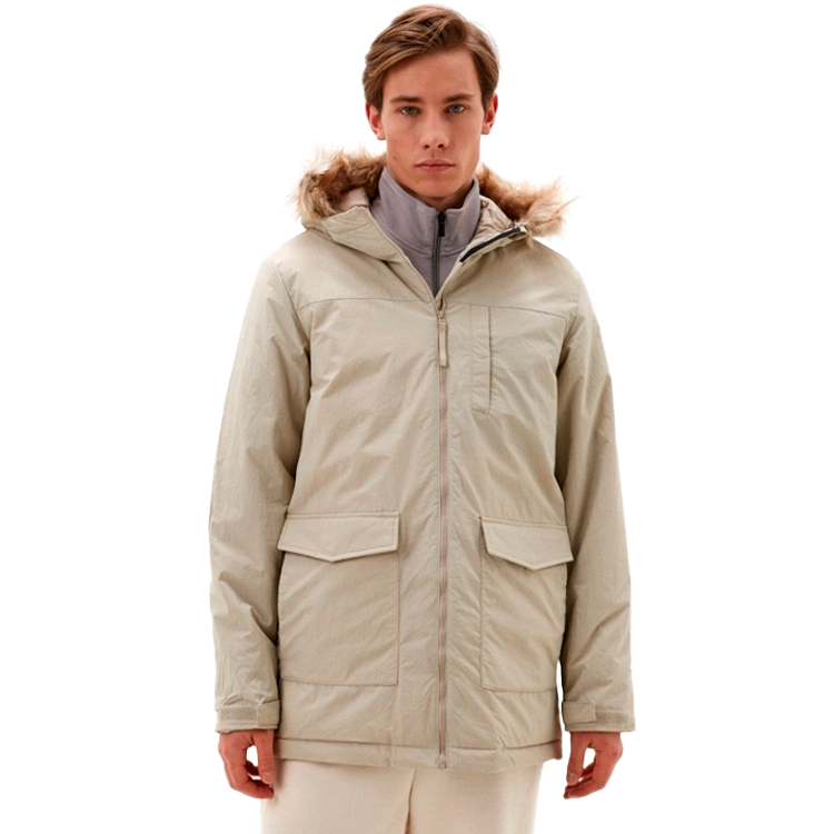 Куртка мужская Adidas HO FUR PA XS Бежевый photo 1 Куртка мужская Adidas HO FUR PA XS Бежевый photo 1