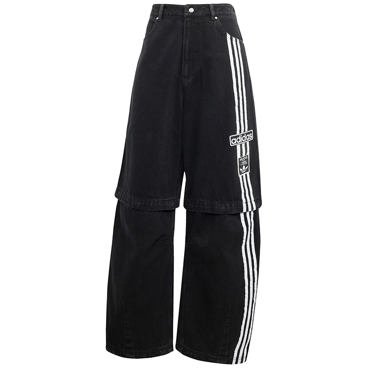 Pantaloni Adidas DENIM PANT 24 Negru Femei photo 1 Pantaloni Adidas DENIM PANT 24 Negru Femei photo 1