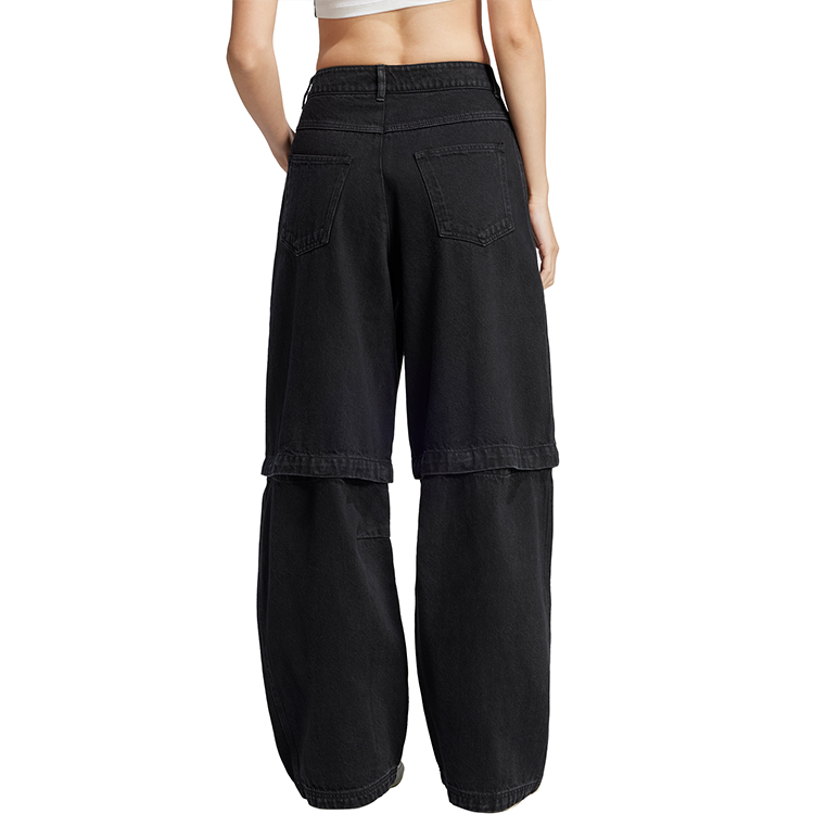 Pantaloni Adidas DENIM PANT 24 Negru Femei photo 4