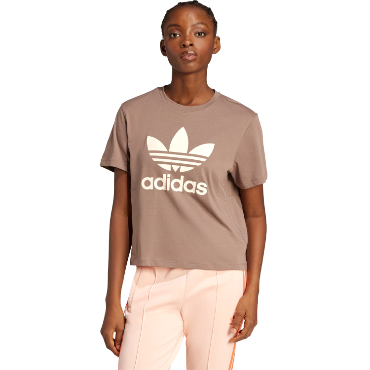 Футболка Adidas TRFL TEE BOXY XXS Коричневый Женский photo 3